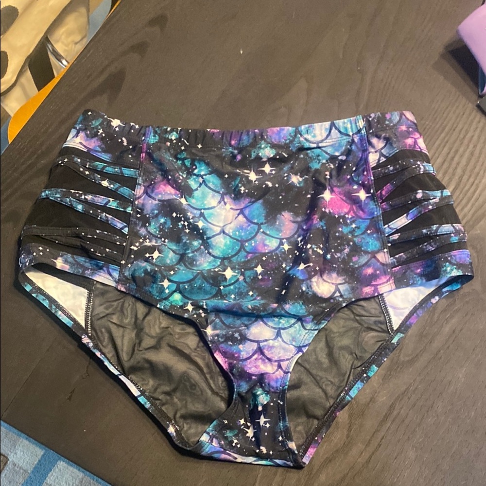 Torrid Galaxy Print Bikini Bottom